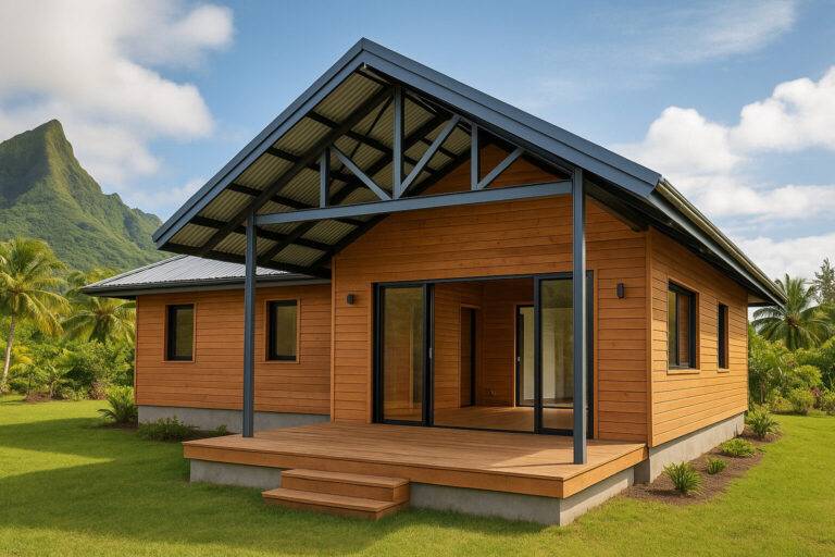 construction raiatea bois beton metal