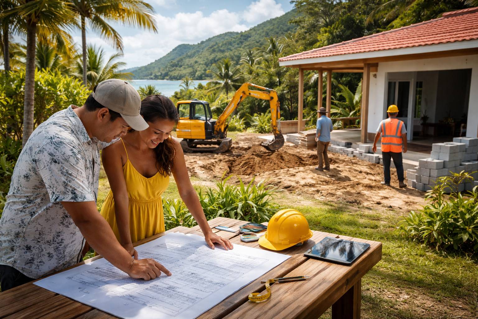 Tevaitini Garden & Construction 39 permis de construire à Raiatea